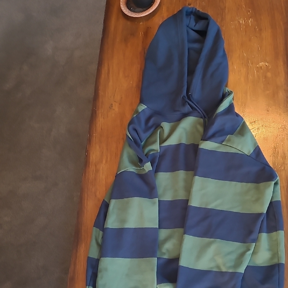 Original Use Navy and Cream Hoodie NWOT - Picture 3 of 4